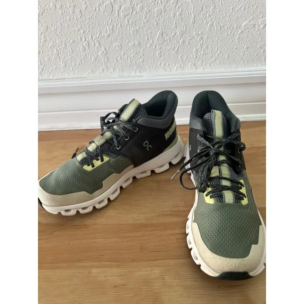 ON Men's Cloud Hi Edge Running Sneaker Athletic Shoes Kelp/Ivy Size 8.5M $210 - Picture 4 of 11